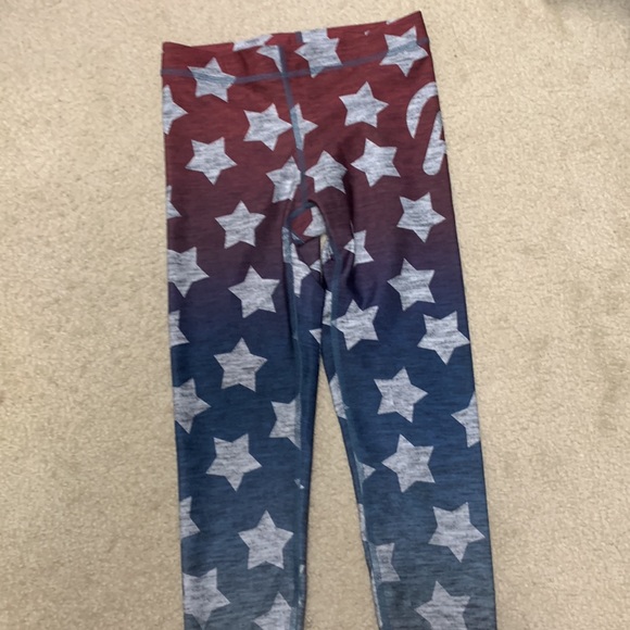 NWOT peloton x terez ombré star leggings small - Picture 4 of 5